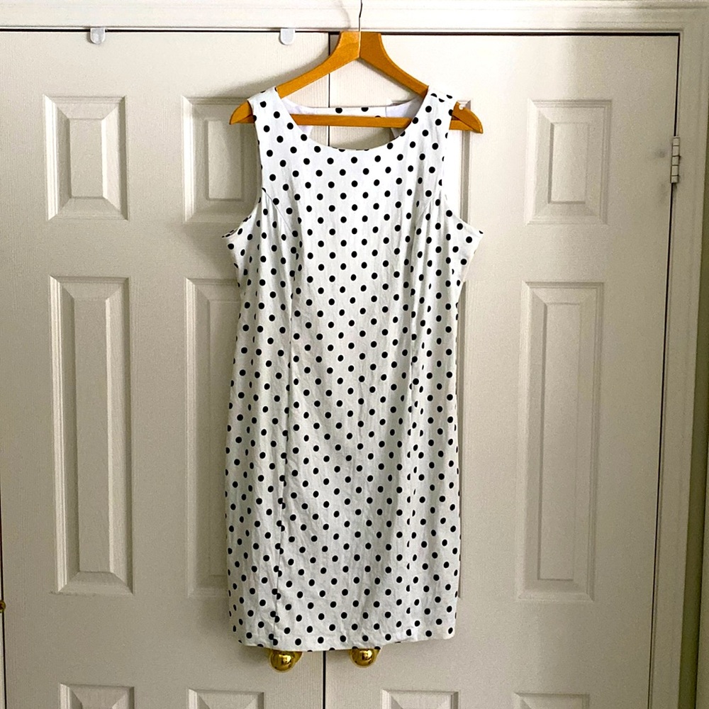 Classic Polkadot Dress Ladies XL